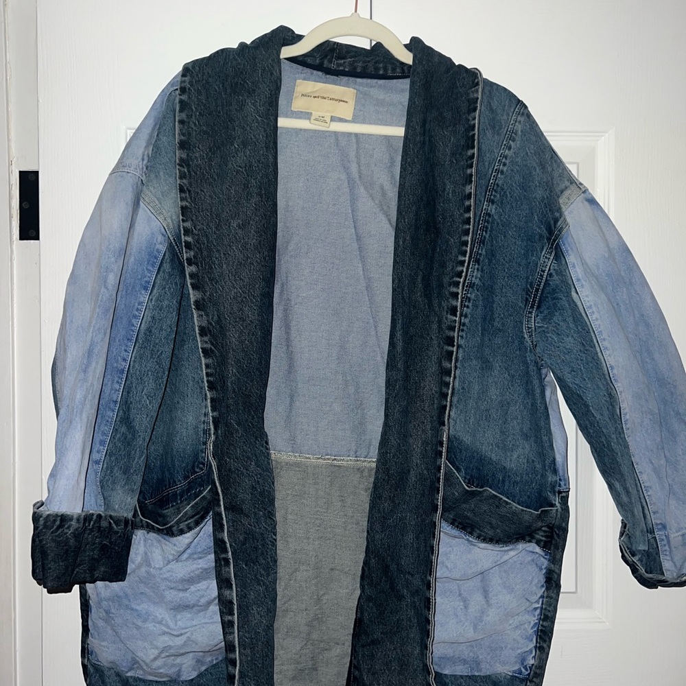 Pilcro Blue Denim Jacket